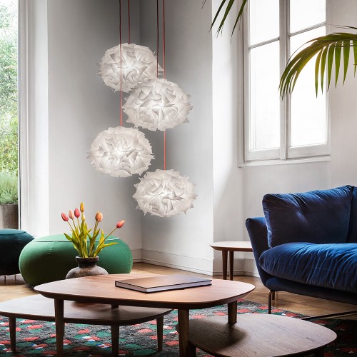 Corp de iluminat Slamp, lustra Veli Mini Couture Suspension